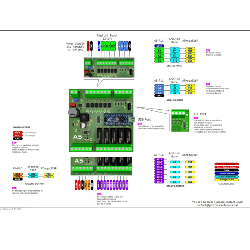 Contrôleur logique programmable Arduino A5 — image 1