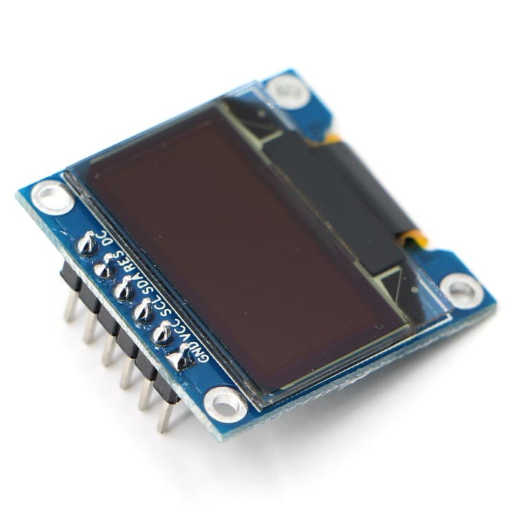 0.96inch OLED Display Module - SPI/I2C - 128x64 - 7Pin — image 1