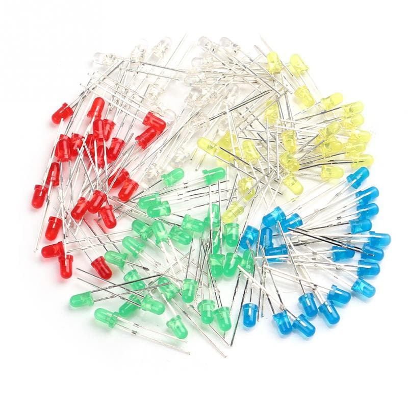 LED 5mm , Rouge, Vert, Jaune, Blue, Blanc. — image 1