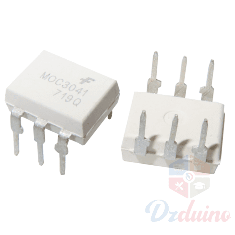 العازلات الضوئية MOC3041 DIP-6 — image 1