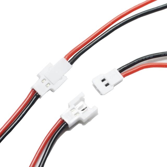 Micro JST 1.25 2-Pin Male and Female Connector cable — image 1